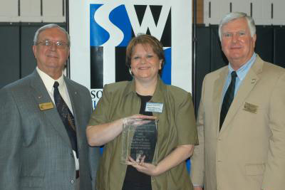 Dawn Mushill Recieves the Generation of Success Award from SWIC Dawn Mushill Recieves the Generation of Success Award from SWIC